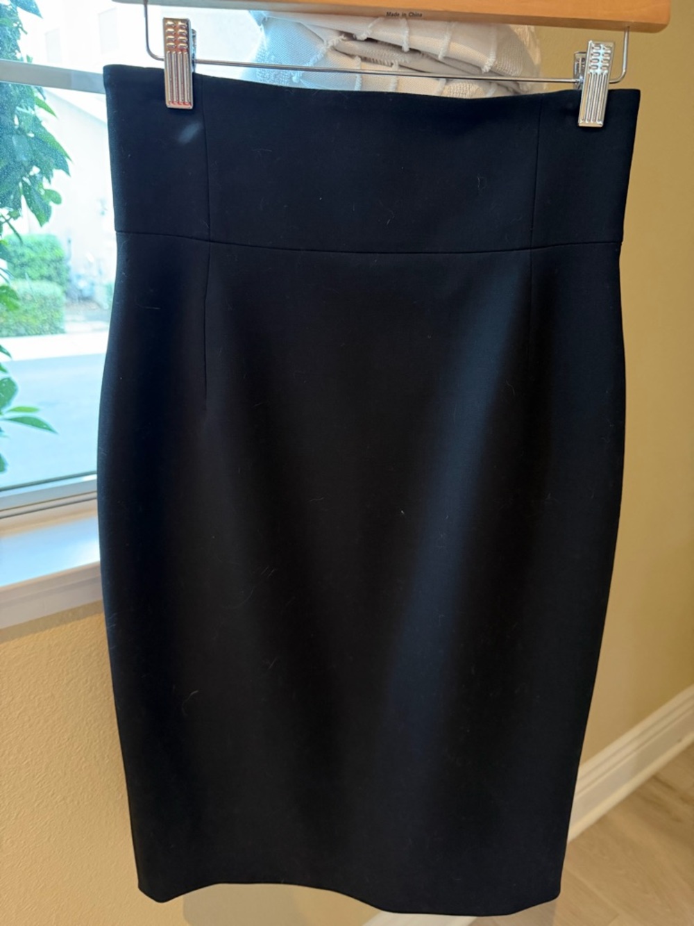 Gucci Black High-Waist Pencil Skirt